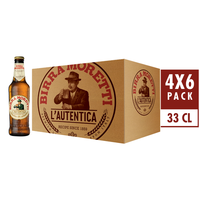 Birra Moretti 24x33cl